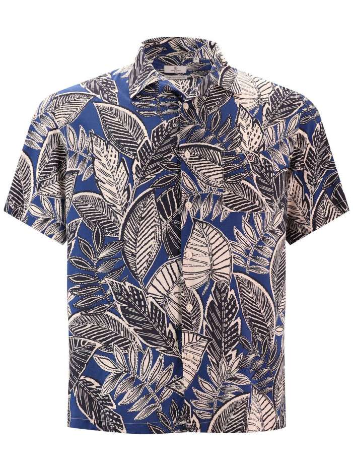 Chemise Homme Serge Blanco Bleue - Taille L, Coton, Excellent état Occasion