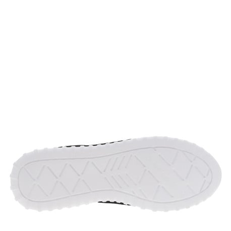 Baskets basses noires avec nom de la marque et monogramme sur l'extérieur - Image 6