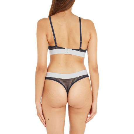 Soutien-Gorge marine rayé sans armatures et sans rembourrage - Image 2