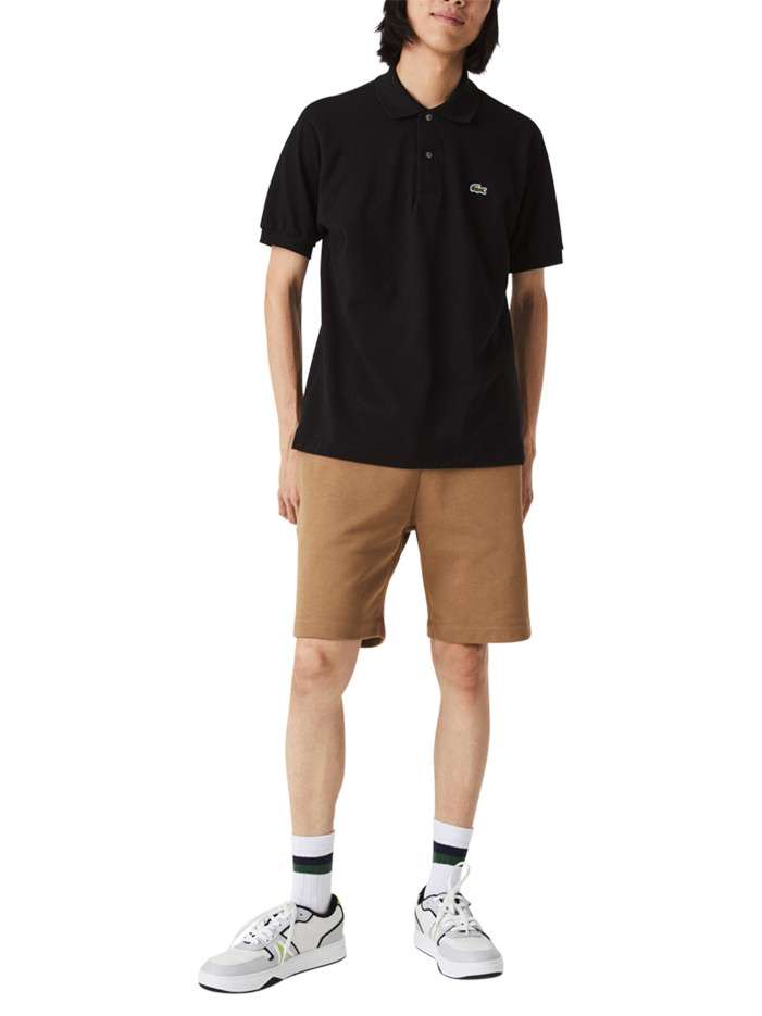 Polo L1212 en coton noir...
