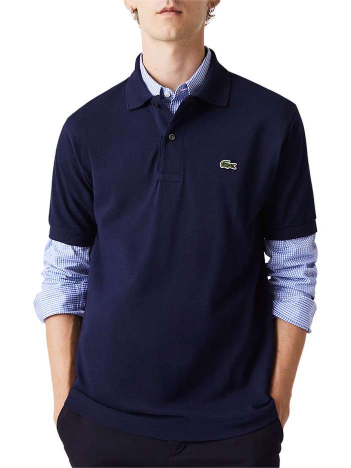 Polo L1212 en coton marine...