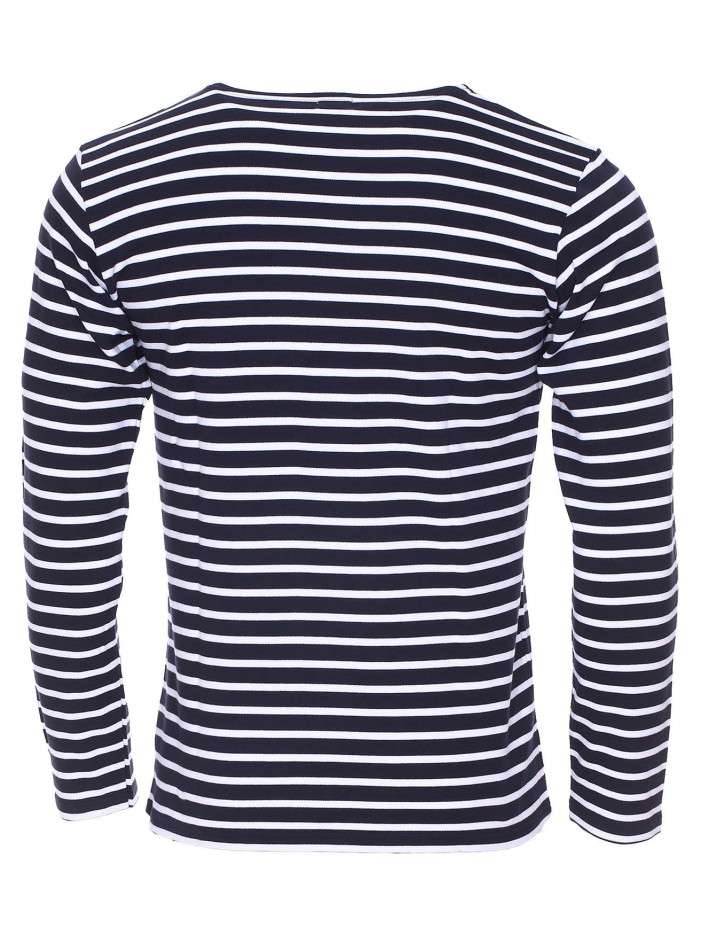 Tee-shirt Homme Gris Rayé Armor-Lux - Taille 6 (XL) - Neuf Avec Petits Défauts