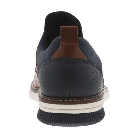 Baskets basses style derbies noisette avec des lacets ronds marron et blancs - Image 7