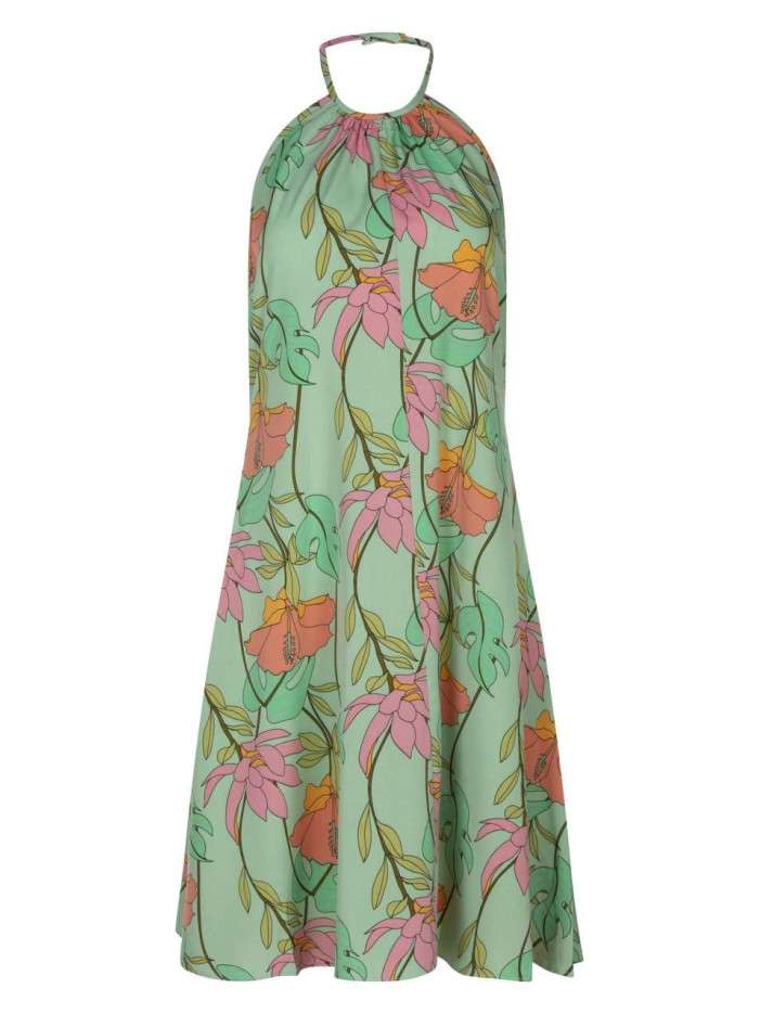 Robe courte sans manches...