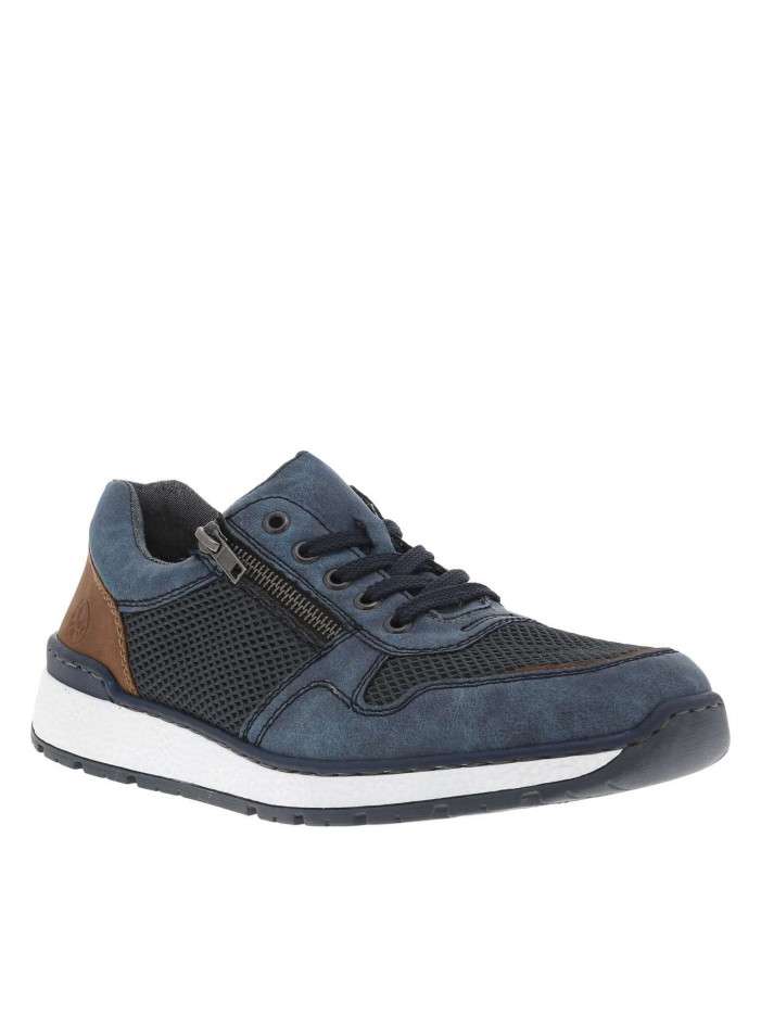 Baskets basses en cuir...