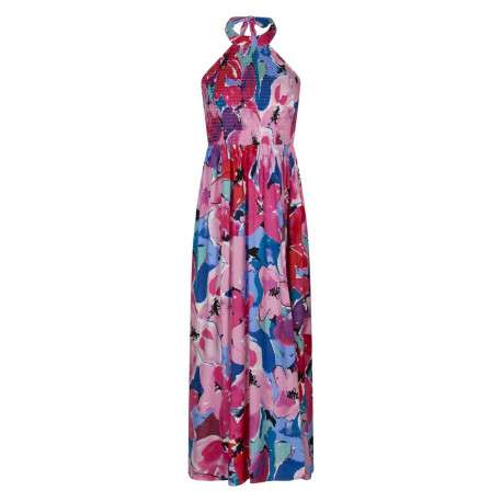 Robe Longue Fille Just Kidding Bordeaux à Paillettes Florales - Taille 10, Sans Manches, Vintage Années 2000