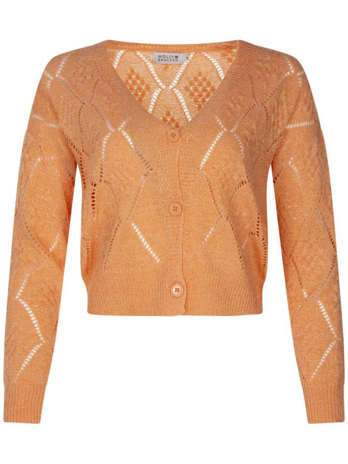Cardigan pêche en maille...