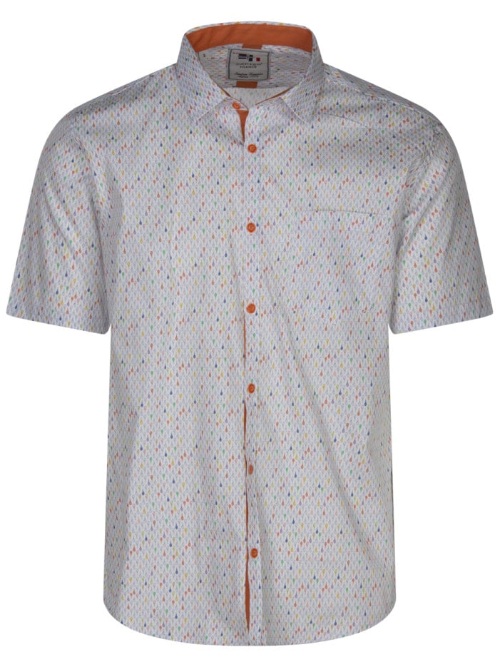 Chemise en coton toile à...