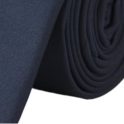 Cravate marine unie