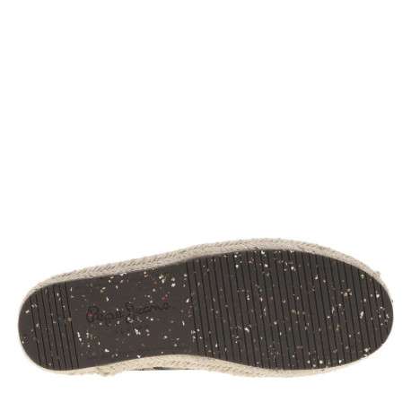 Basket en cuir suède kaki, doublure biologique, semelle cordée et lacet tressé - Image 6