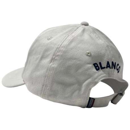 Casquette blanche unie avec le logo brodé - Image 2