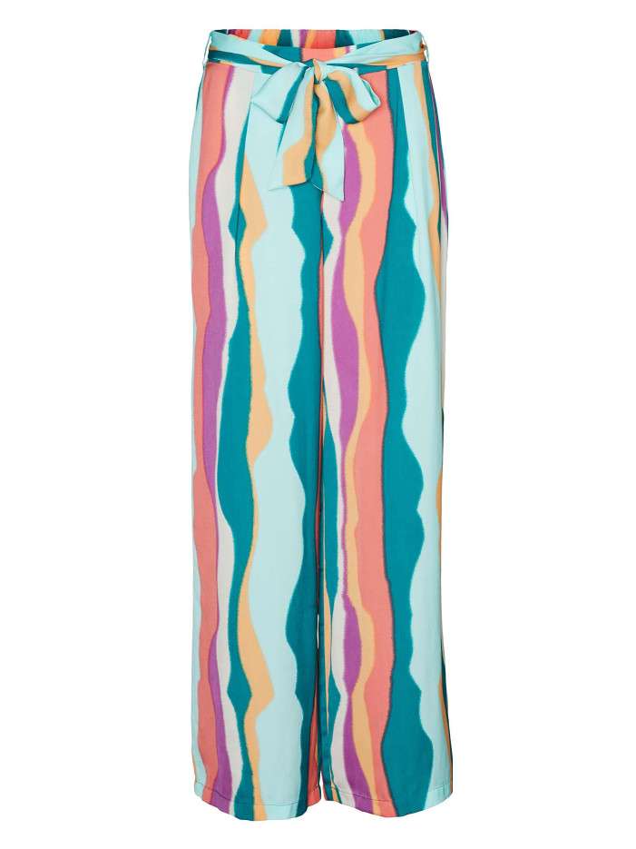 Pantalon pétrole imprimé...
