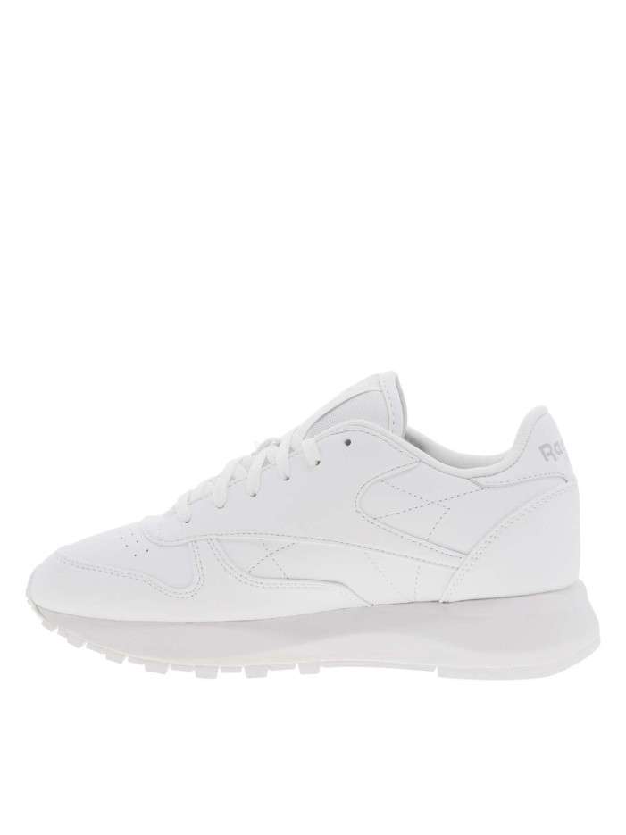 Baskets running en cuir...