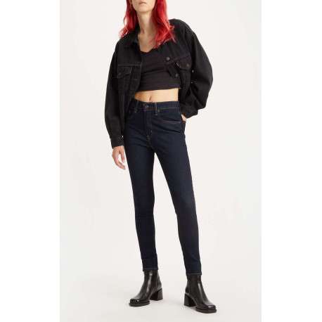 Jean 721™ High Rise en coton mélangé brut uni avec une coupe skinny - Image 5