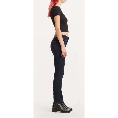 Jean 721™ High Rise en coton mélangé brut uni avec une coupe skinny - Image 7