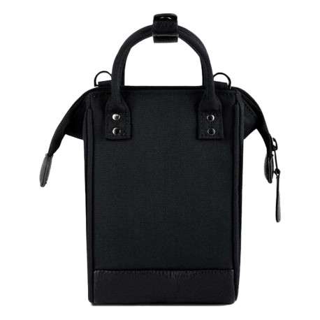 Sac Berlin Nano Adventurer noir uni avec une bandoulière amovible - Image 3
