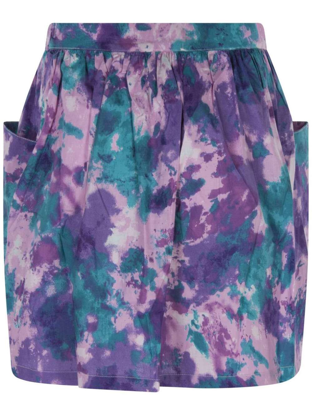 Jupe Courte George Taille 16 Couleur Stone - Tissage Brossé Tacheté, Neuve Avec étiquettes