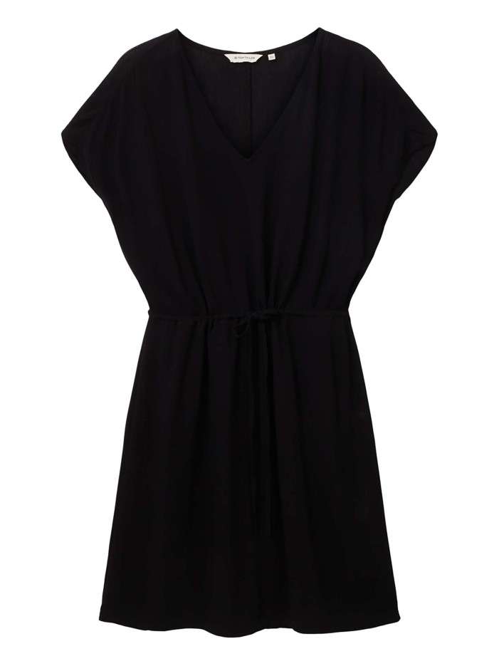 Robe courte noire unie...