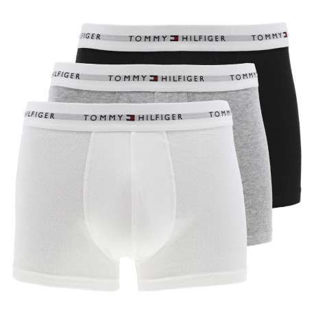 Lot de 3 Boxers trunks en coton biologique mélangé multicolores unis - Image 6
