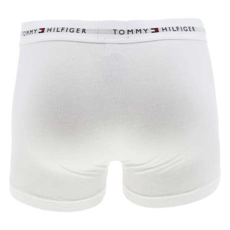 Lot de 3 Boxers trunks en coton biologique mélangé multicolores unis - Image 8