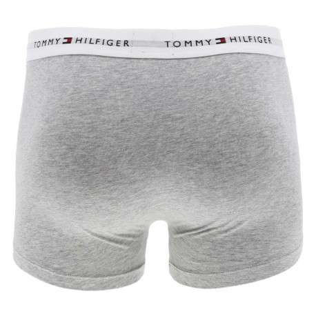 Lot de 3 Boxers trunks en coton biologique mélangé multicolores unis - Image 10