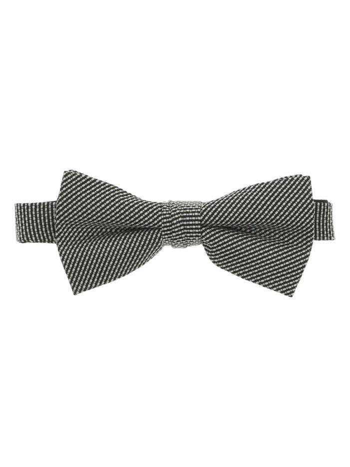 Noeud-papillon prénoué noir...