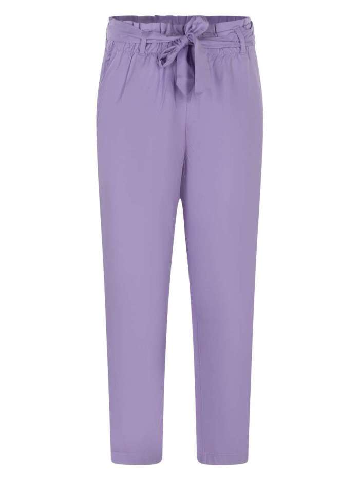 Pantalon uni à 2 poches...