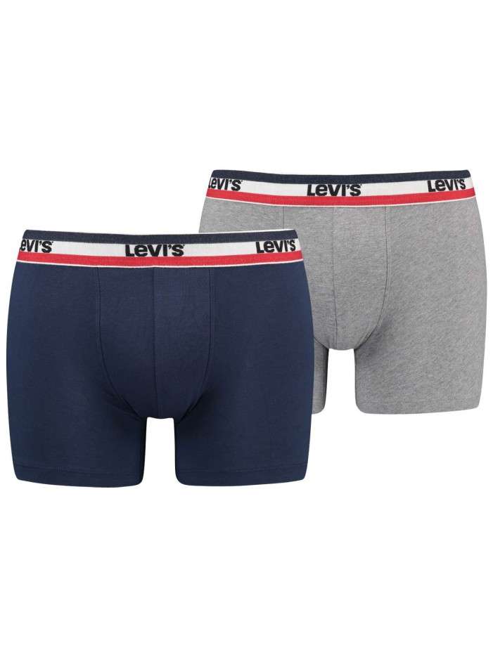 Lot de 2 Boxers bicolore...