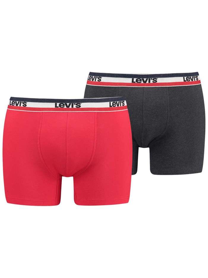 Lot de 2 Boxers bicolore...