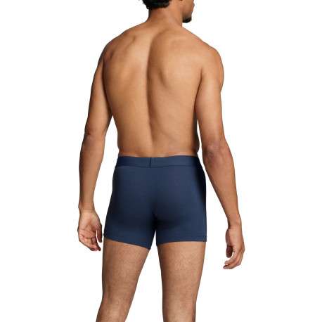 Lot de 2 Boxers marine en coton biologique et avec une ceinture élastiquée - Image 4