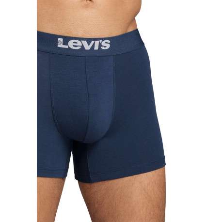 Lot de 2 Boxers marine en coton biologique et avec une ceinture élastiquée - Image 6