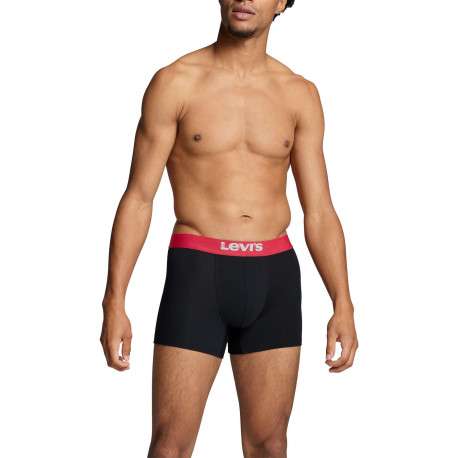 Lot de 2 Boxers noirs en coton biologique et avec une ceinture élastiquée - Image 3
