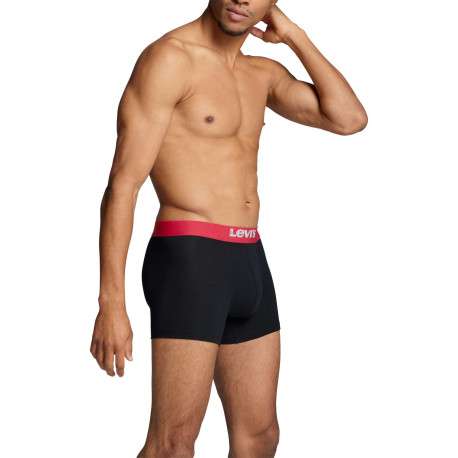 Lot de 2 Boxers noirs en coton biologique et avec une ceinture élastiquée - Image 4