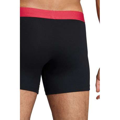 Lot de 2 Boxers noirs en coton biologique et avec une ceinture élastiquée - Image 5