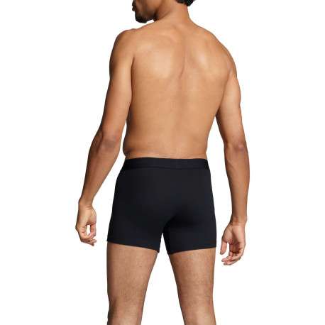 Lot de 2 Boxers noirs en coton biologique avec une ceinture élastiquée - Image 4