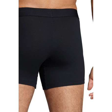 Lot de 2 Boxers noirs en coton biologique avec une ceinture élastiquée - Image 7