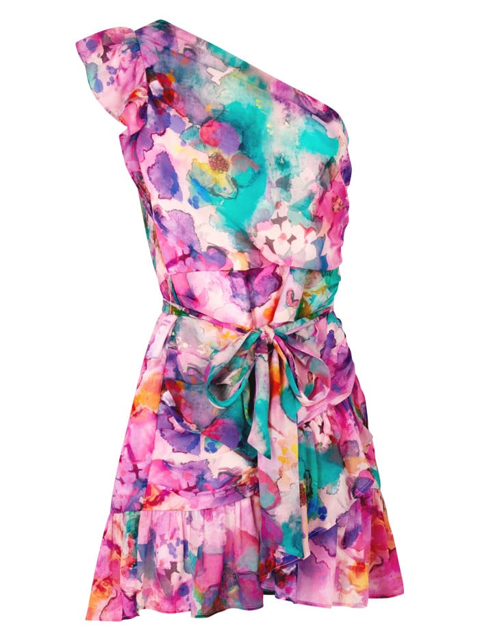 Robe courte asymétrique...