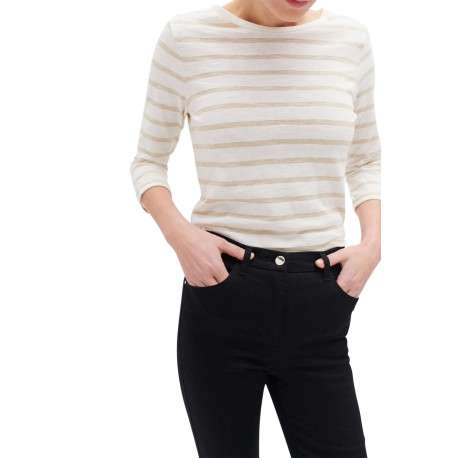 Pantalon en coton mélangé noir avec une coupe slim et une taille intermédiaire - Image 7