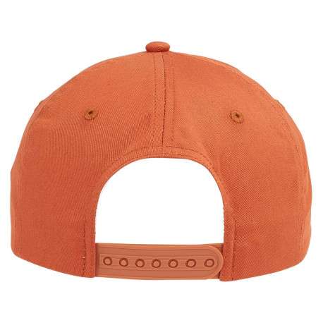 Casquette Dad Cap en coton biologique caramel unie avec broderies sur le pan - Image 2