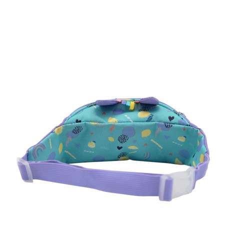 Banane Kiprokos Zèbre violette avec une fermeture zippée et un clip d'attache - Image 2