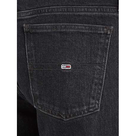 Jean Sophie en coton mélangé noir effet délavé avec une coupe bootcut - Image 6