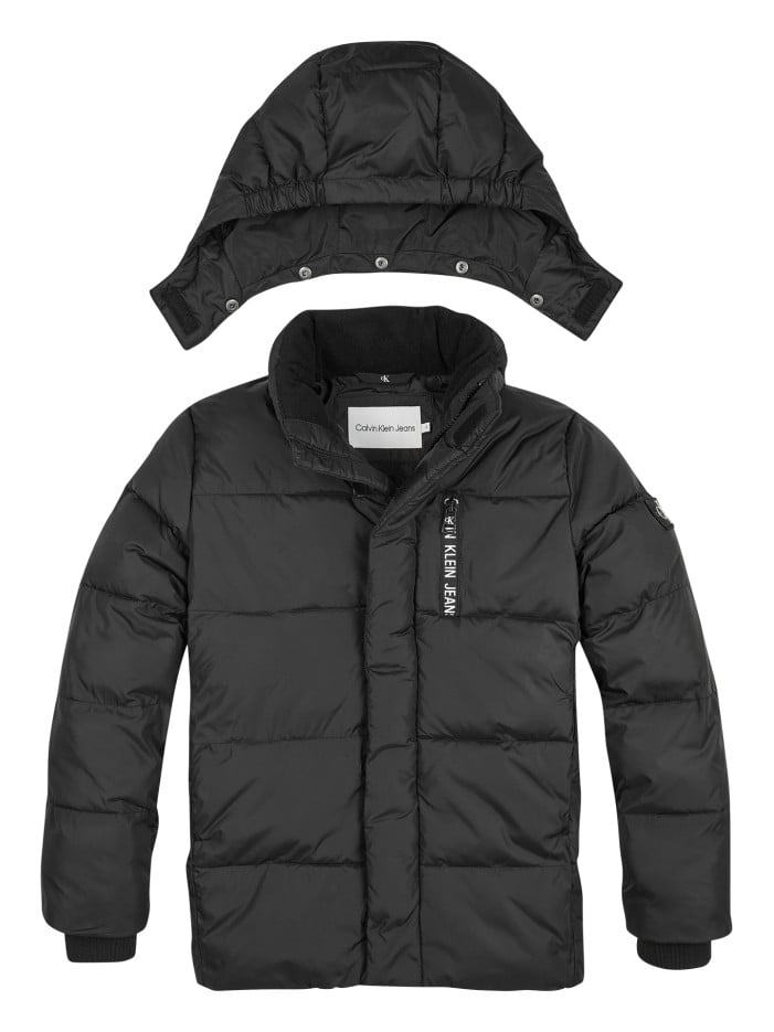 Doudoune à capuche amovible...