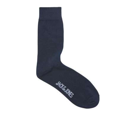 Lot de 5 chaussettes en coton mélangé avec deux printées et 3 unies - Image 5