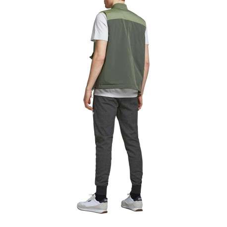 Jogging Will Sweat Pant anthracite uni avec une coupe slim et un lien de serrage - Image 4