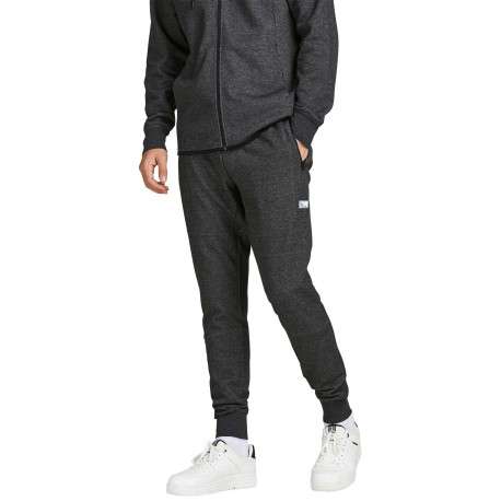 Jogging Will Sweat Pant anthracite uni avec une coupe slim et un lien de serrage - Image 6