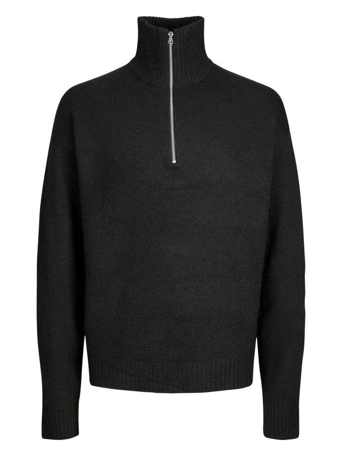 Pull noir uni avec une...