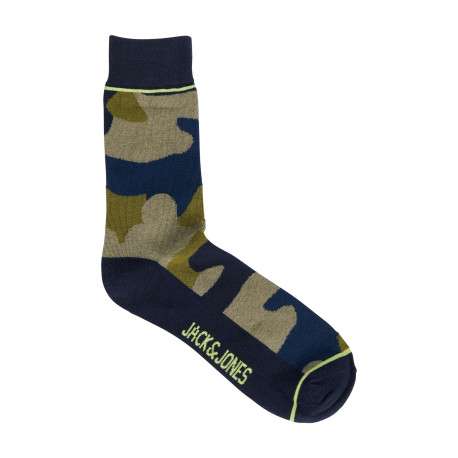 Chaussettes homme vert
