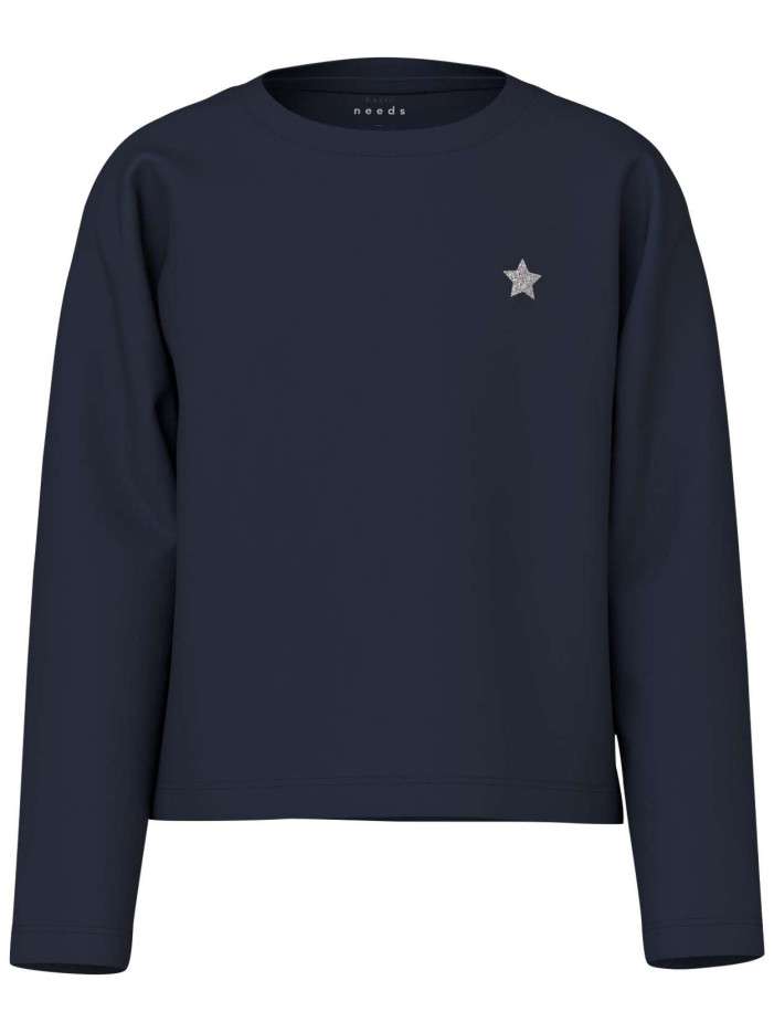 T-shirt en coton marine...