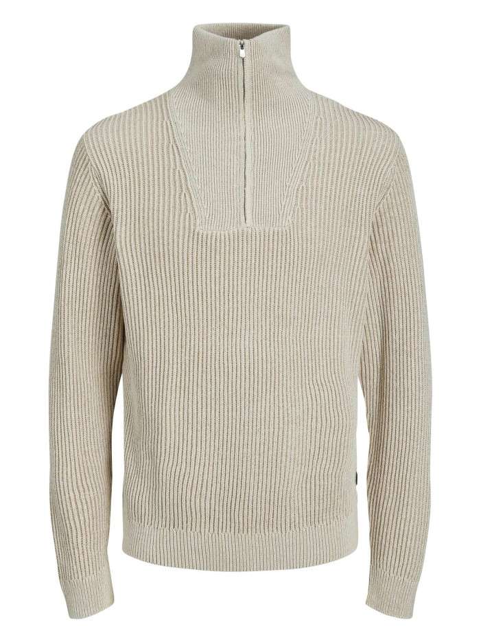 Pull en coton écru jersey...