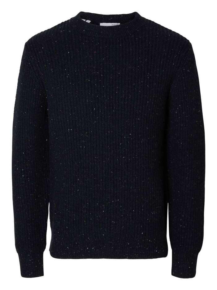 Pull marine uni avec une...